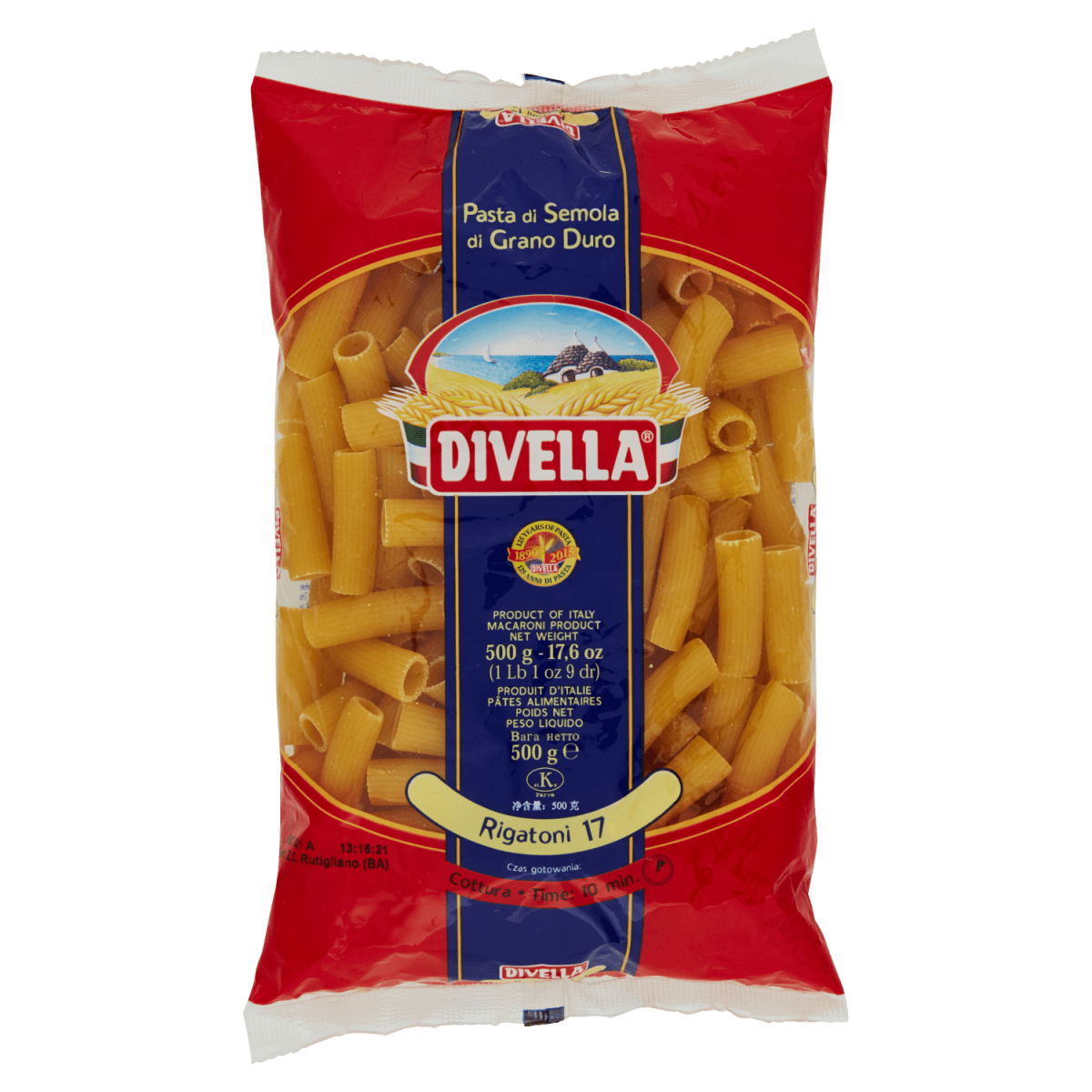 Divella Rigatoni N.17 500 gr