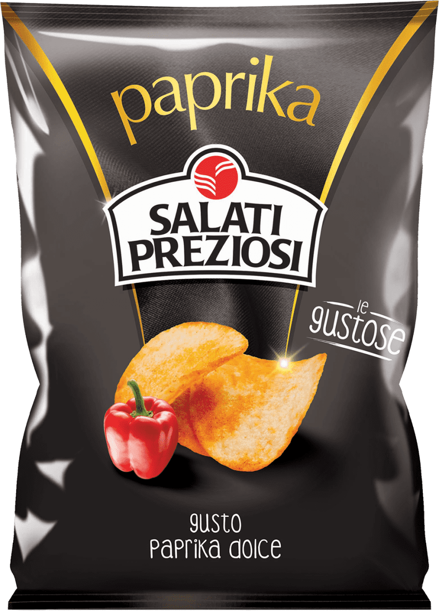 Salati Preziosi Patatine Paprika 110 gr